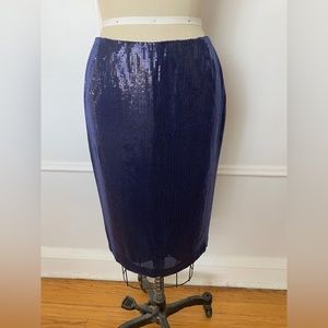 Lafayette 148 sequined skirt
